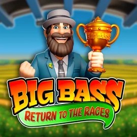 Big Bass Return to the Races logo by Pragmatic Play Flagman Casino