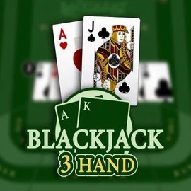 Blackjack 3H (Habanero) slot logo by Habanero at Flagman Casino