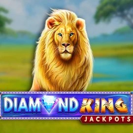 Try Diamond King Jackpots slot by SpinPlay Games on flagmancasinoo.com – logo image