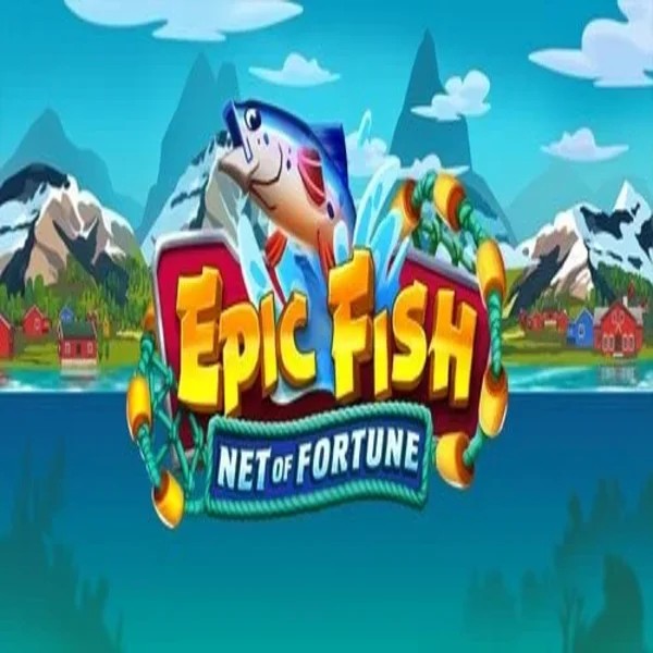 Epic Fish Net of Fortune slot logo by Quickspin at Flagman CasinoEpic Fish Net of Fortune