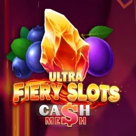 Fiery Slots Cash Mesh Ultra by BF Games, showcased at flagmancasinoo.com – game logo