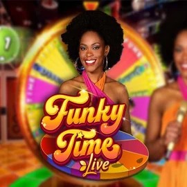 Live Casino logo of Funky Time from Evolution at Flagman Casino