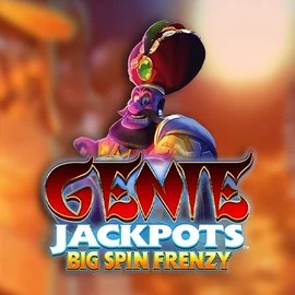 Genie Jackpots: Big Spin Frenzy game by Blueprint Gaming – logo hosted on Flagman Casino