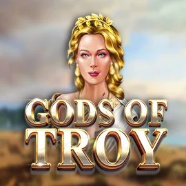 Official Slots logo: Gods of Troy by Red Tiger Gaming at Flagman Casino