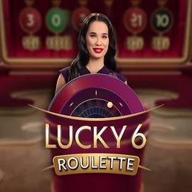 Official Live Casino logo: Lucky 6 Roulette by Pragmatic Play at Flagman Casino