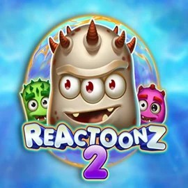 Reactoonz 2 game by Play'n GO – logo hosted on Flagman Casino