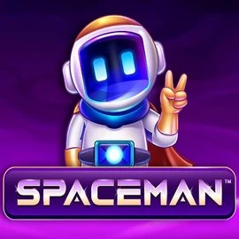 Spaceman casino game by Pragmatic Play – featured logo at Flagman Casino