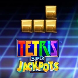 Tetris Super Jackpots game by WMS – logo hosted on Flagman Casino