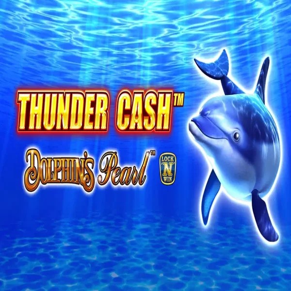 Thunder Cash Dolphins Pearl logo – Slots by Novomatic at Flagman Casino