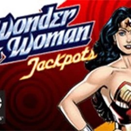 Try Wonder Woman Jackpots slot by Amaya on flagmancasinoo.com – logo image